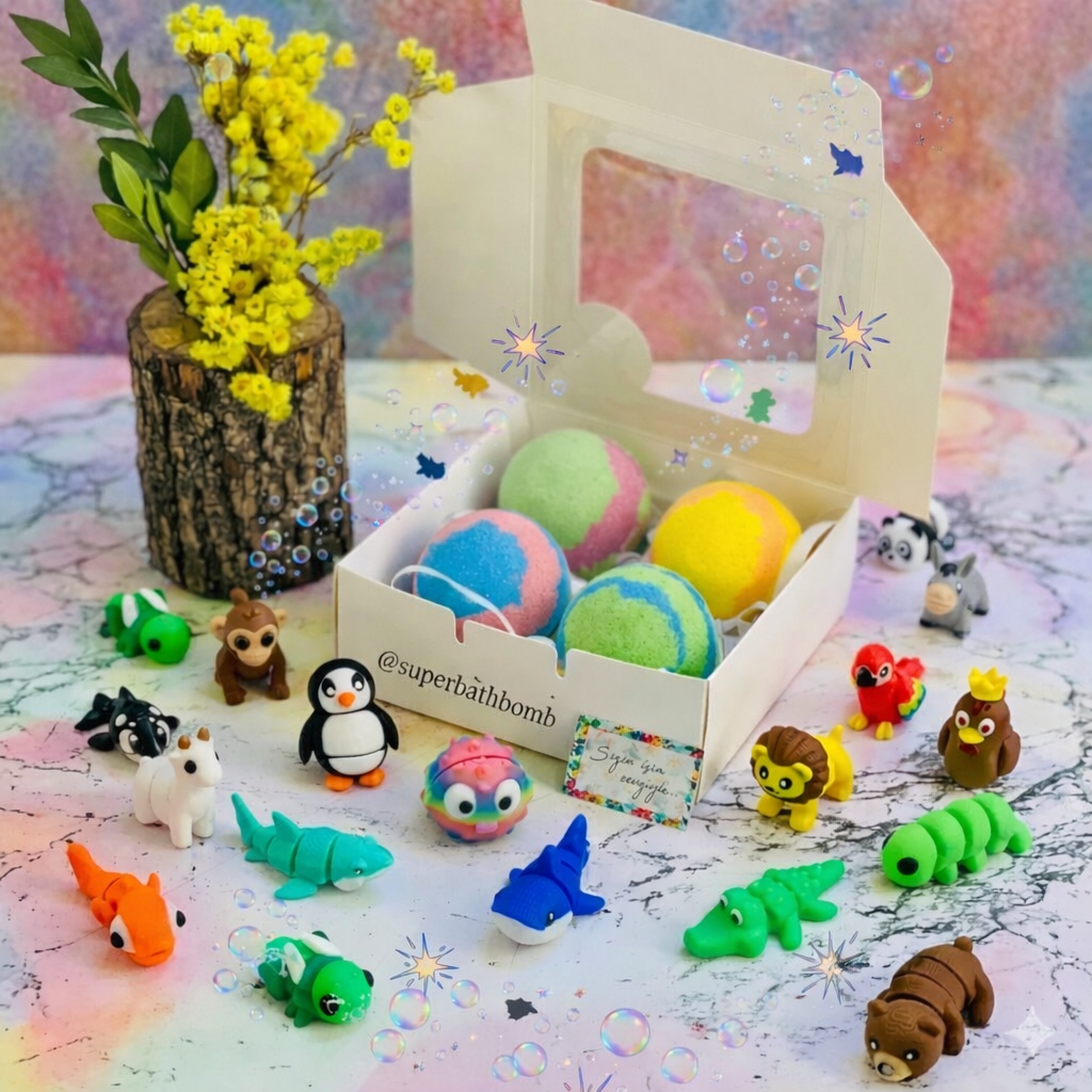 Bubblio Sürpriz Banyo Topu