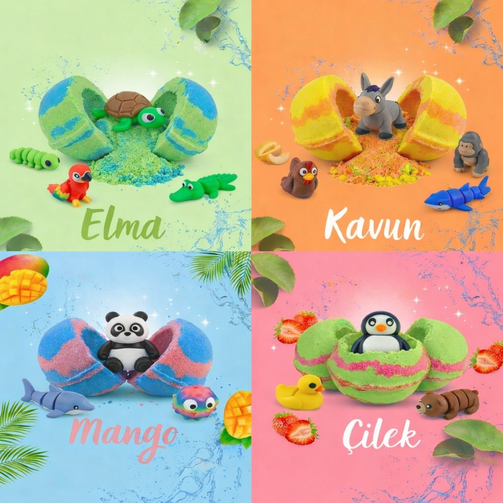 Bubblio Sürpriz Banyo Topu